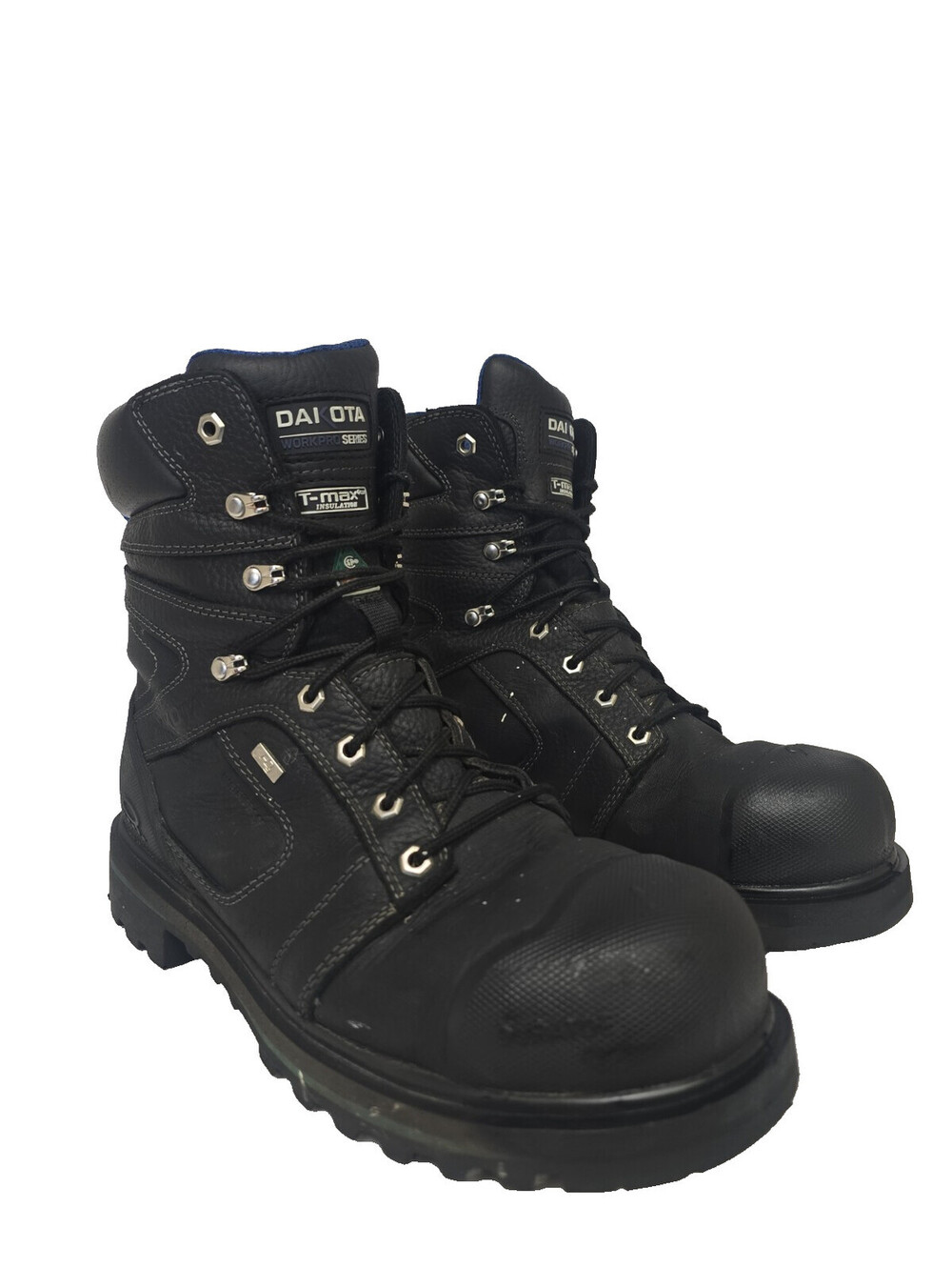 Dakota Men's 8" 557 STCP HD3 Vibram Work Boots Black Size 11M